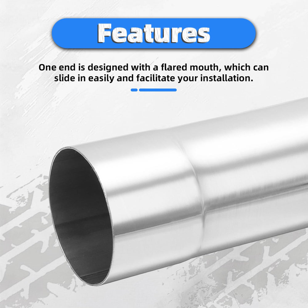 Piclafe pipe fitted to vehicle exhaust demonstrating practical installation advantage