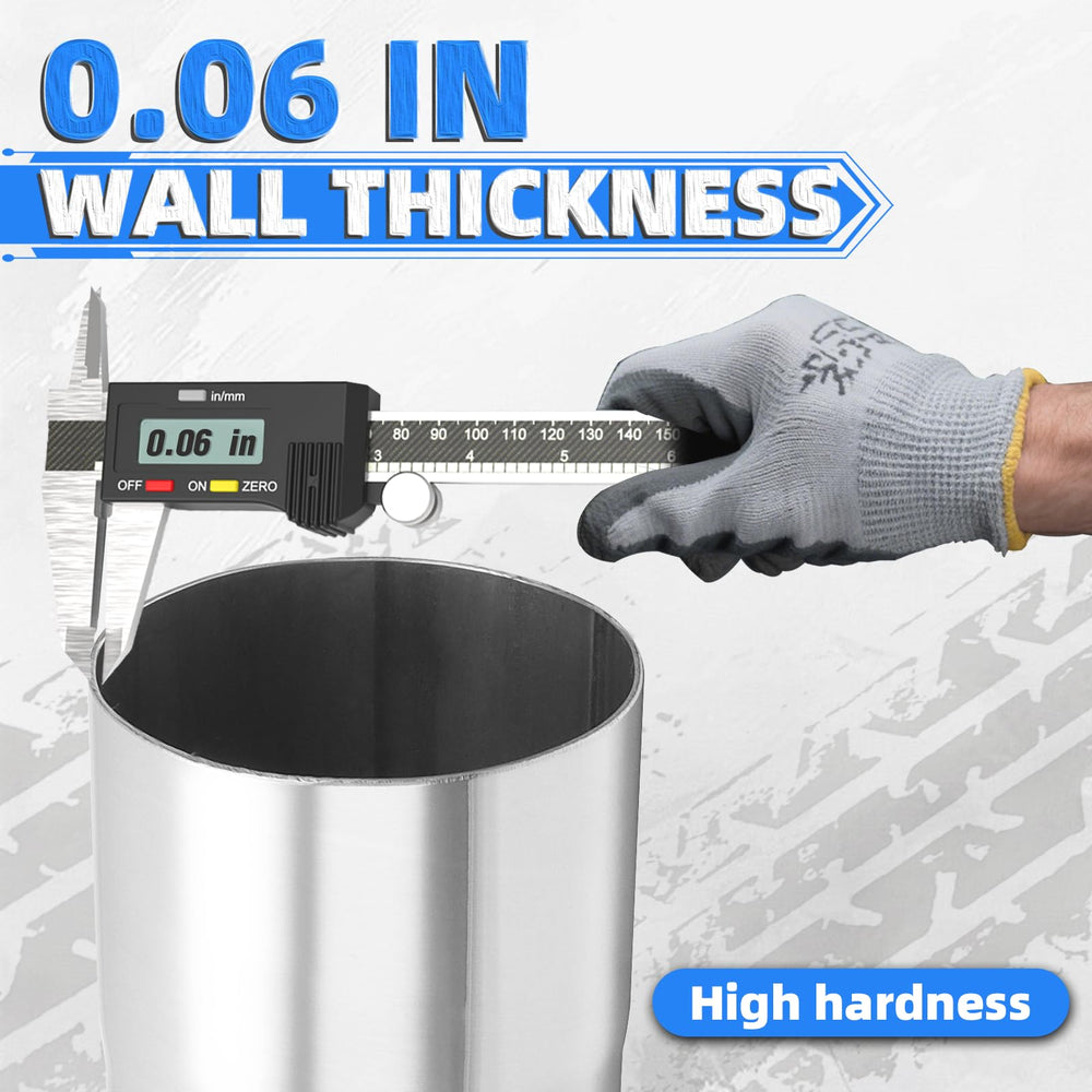 Piclafe pipe next to tape measure showing 40-inch length for accurate planning