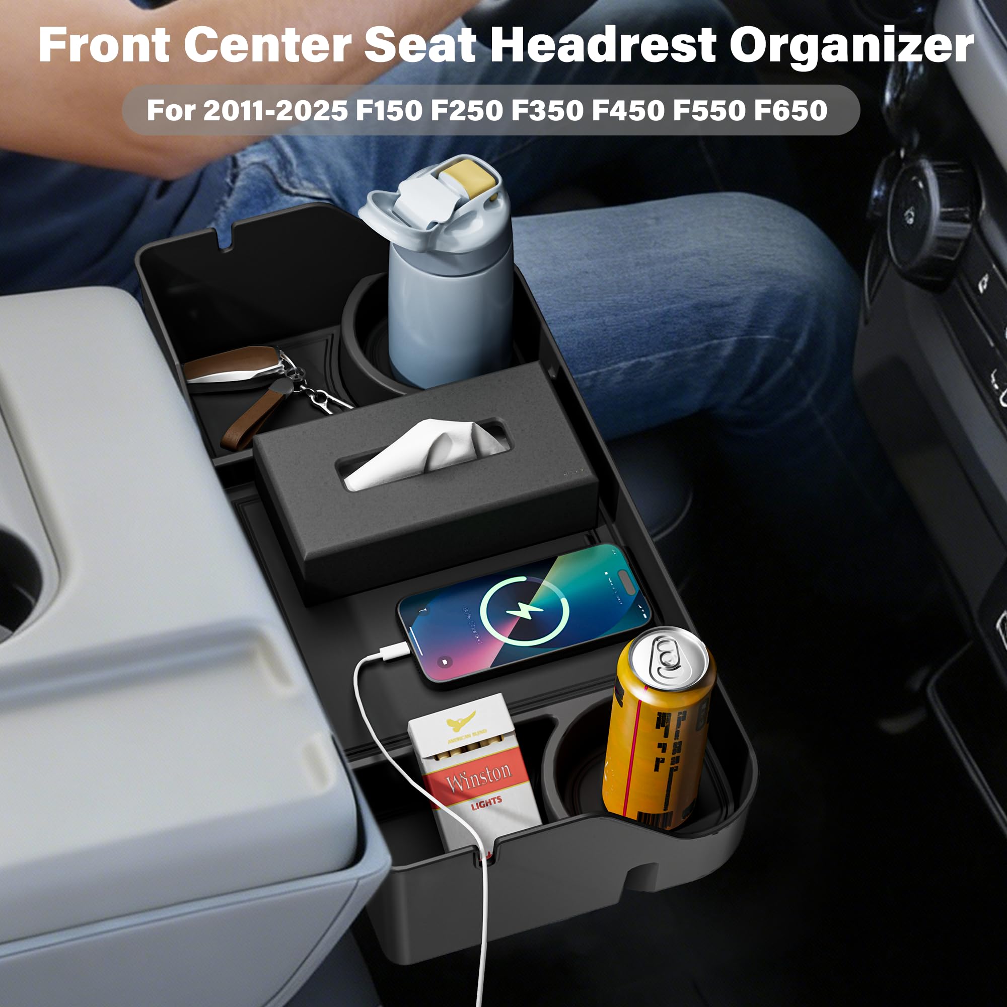 PICURA being installed into jump seat showing simple tool-free fit