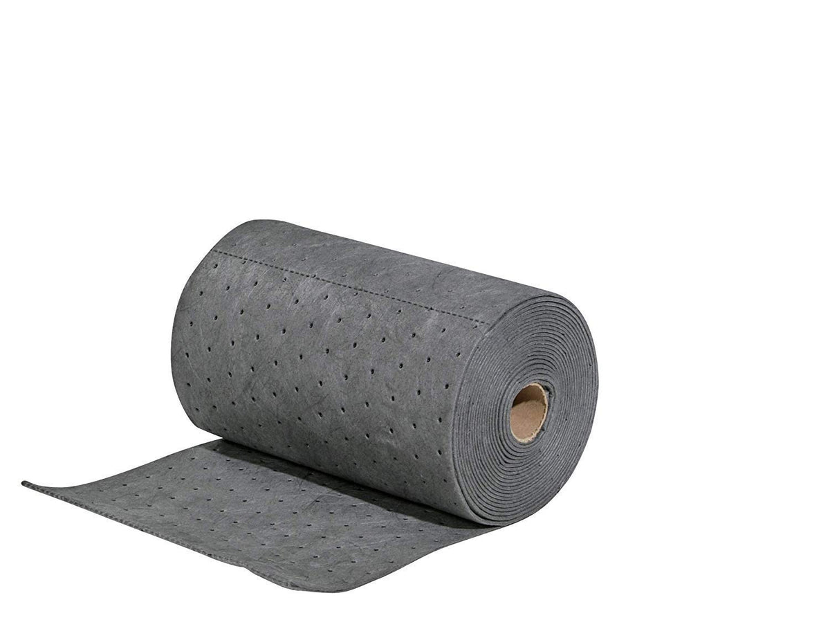 PIG mat roll front label showing product size and purpose for quick identification