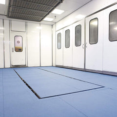 PIG top surface texture detail trapping overspray and dust for cleaner finishes
