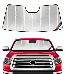 Pigenius BLAZBLOCK front view covering Tundra windshield reduces cabin heat