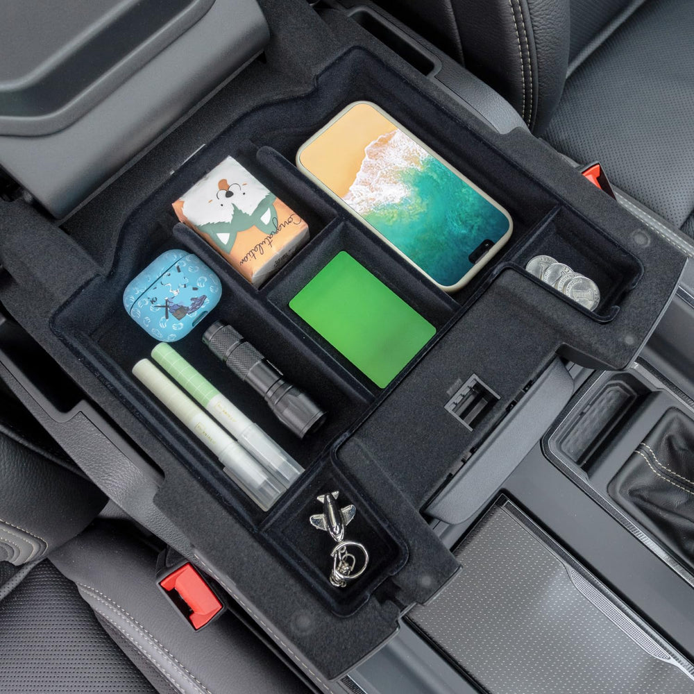 PIMCAR organizer in truck interior improving cabin tidiness and usability