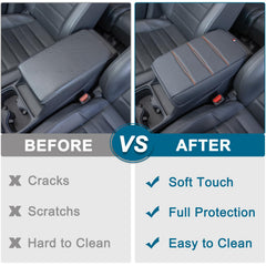 PIMCAR close-up of PU leather texture highlighting durable, scratch-resistant finish