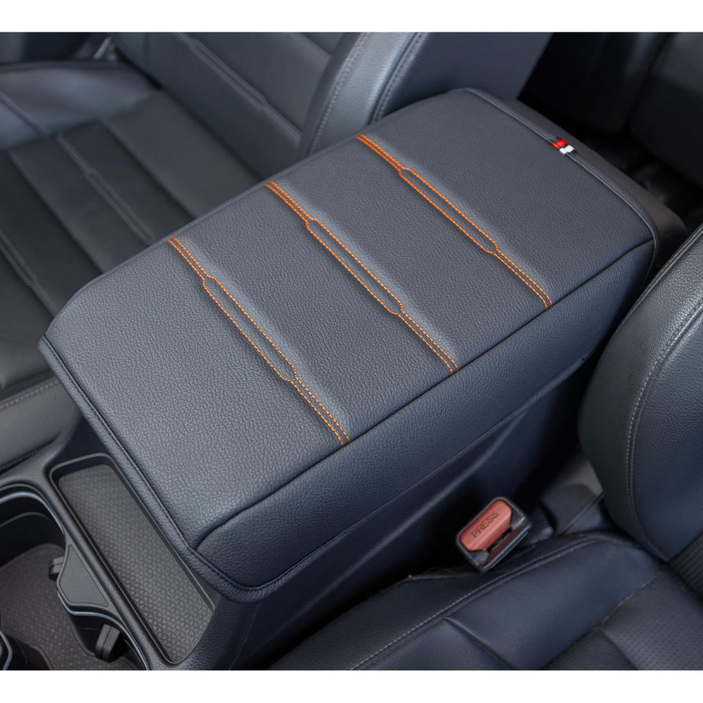 PIMCAR lifestyle shot in CRV with family showing protective, stylish interior
