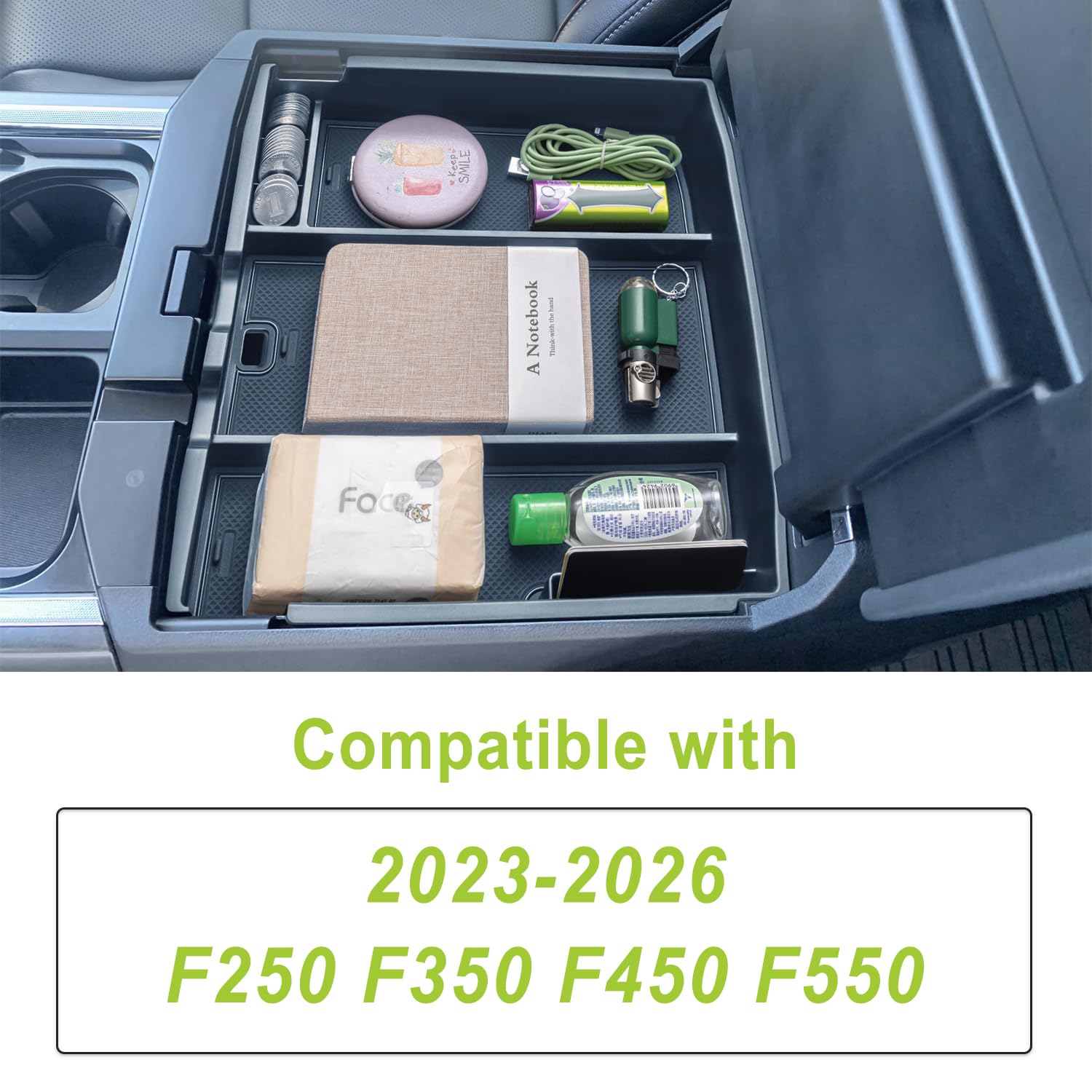 PIMCAR lifestyle interior shot showing organized truck cabin and convenience