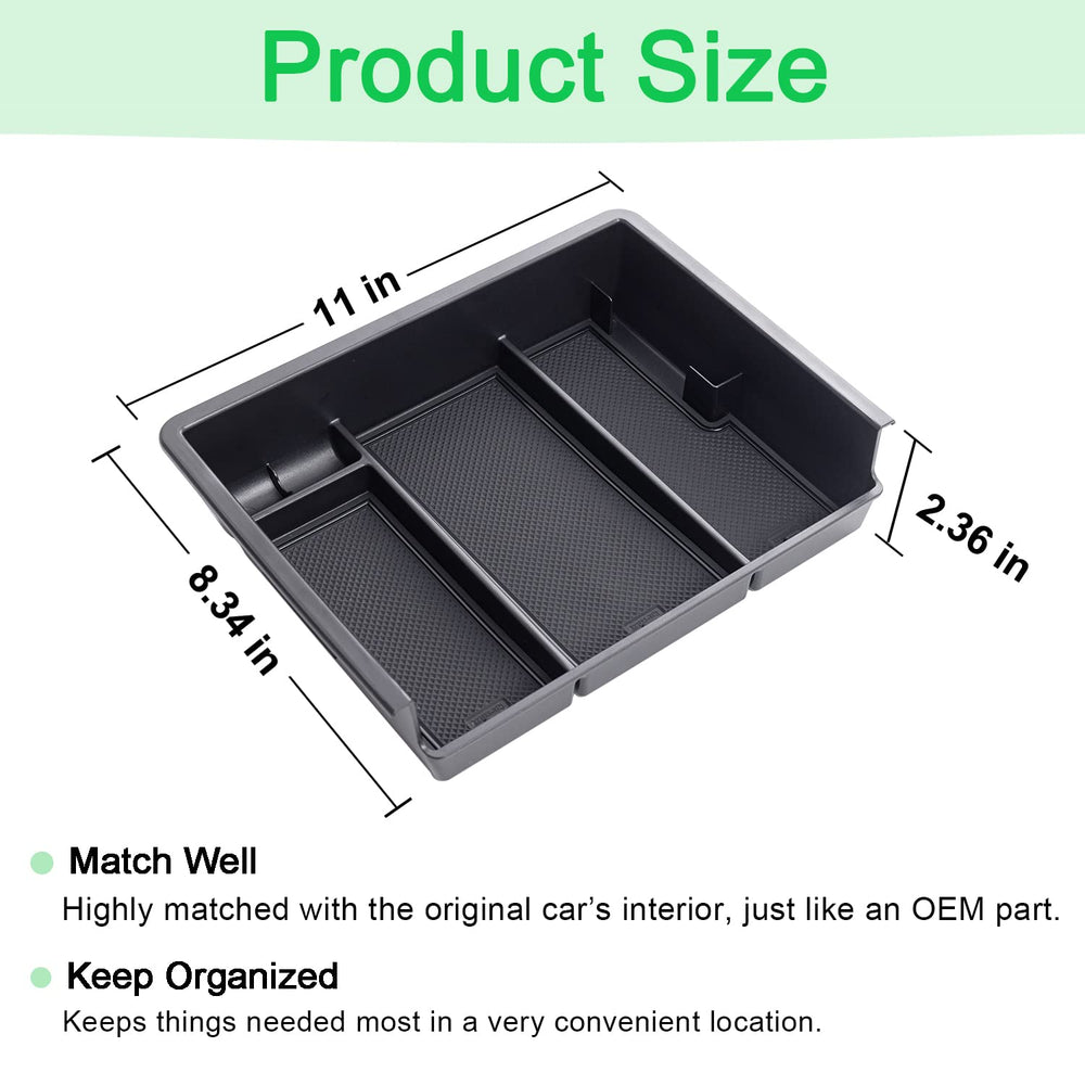 PIMCAR organizer holding a phone and wallet for quick-access convenience