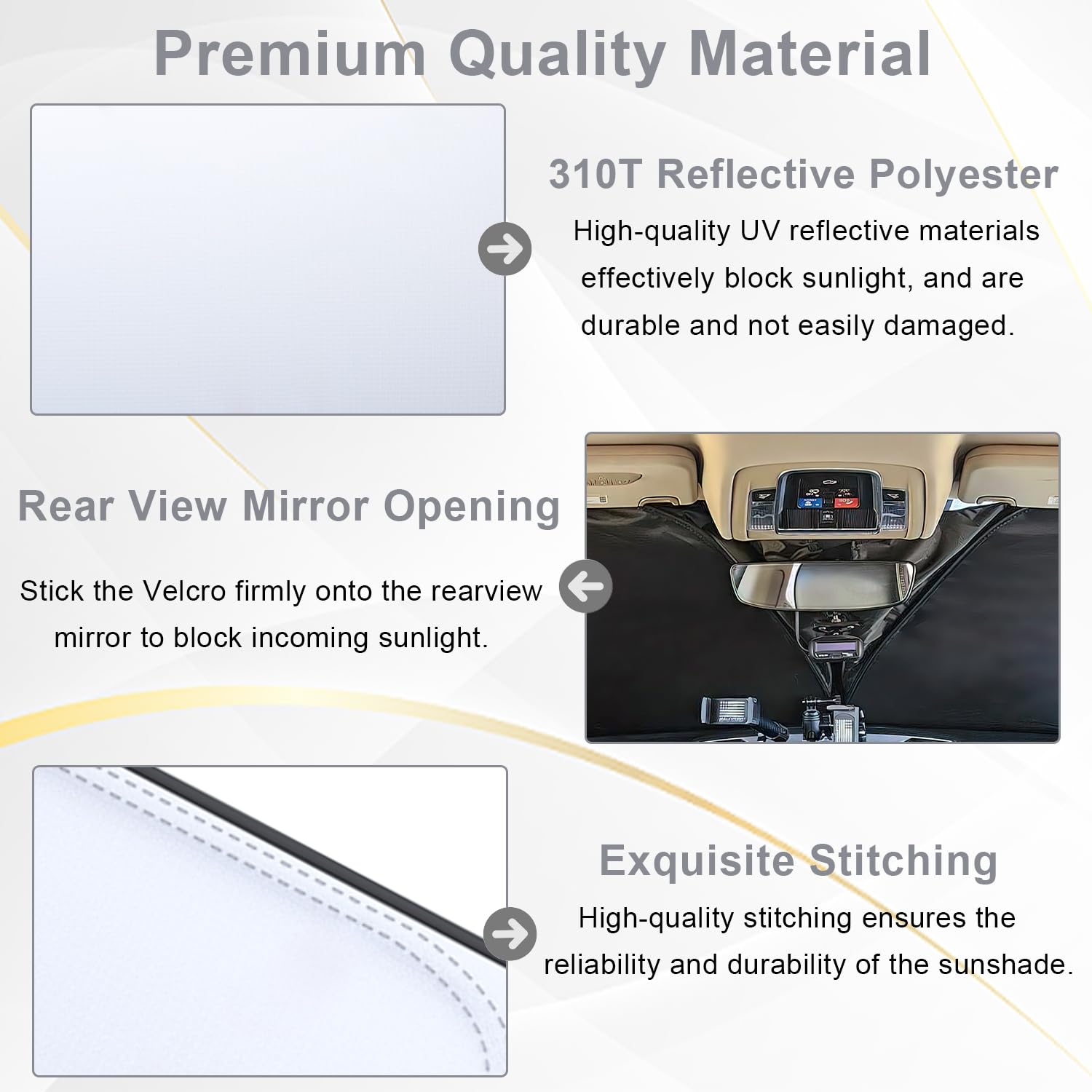 PIMCAR scale shot near steering wheel showing precise fit for Ram 1500 windshield