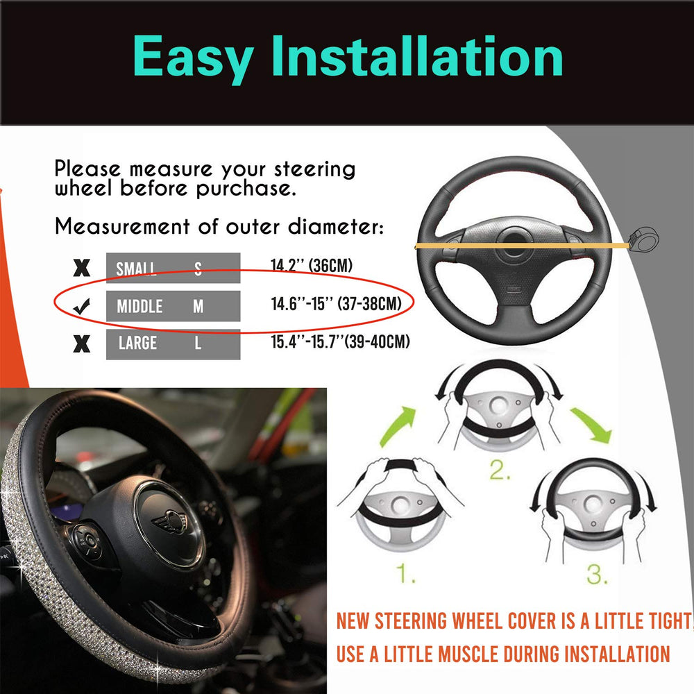 PINCTROT cover in car interior showcasing glamorous accent and visual upgrade benefit