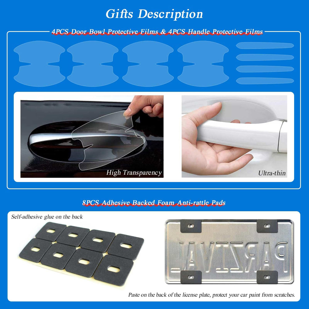 Pirffii mounted on car bumper showing instant visual upgrade and secure fit