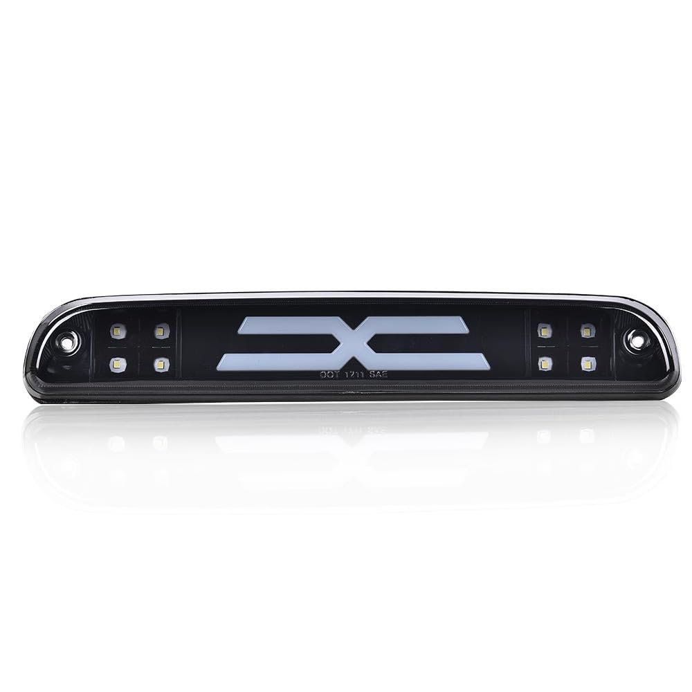 PIT66 front view of LED third brake light showing clean design and improved visibility