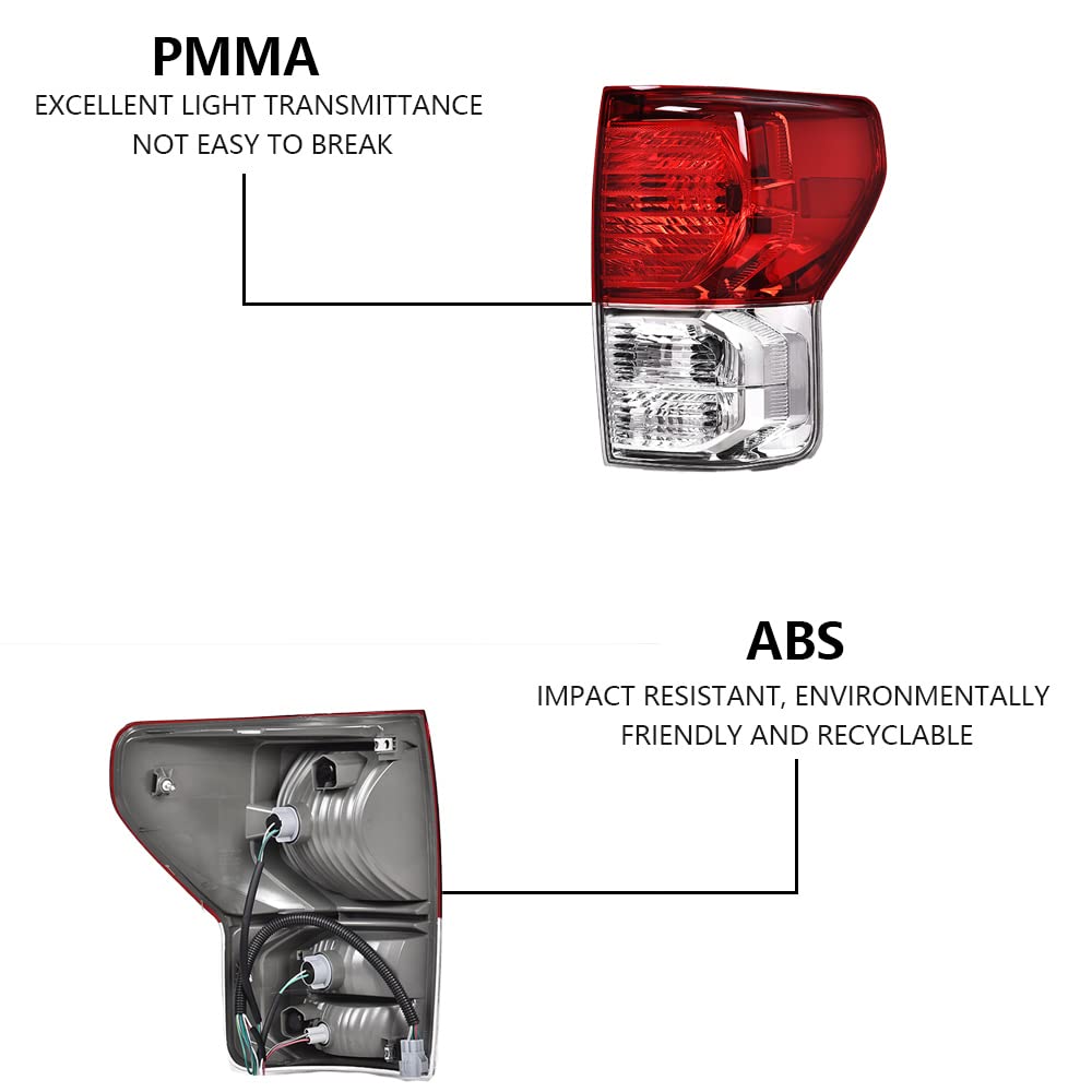 PIT66 taillights on truck in driveway giving refreshed rear appearance benefit