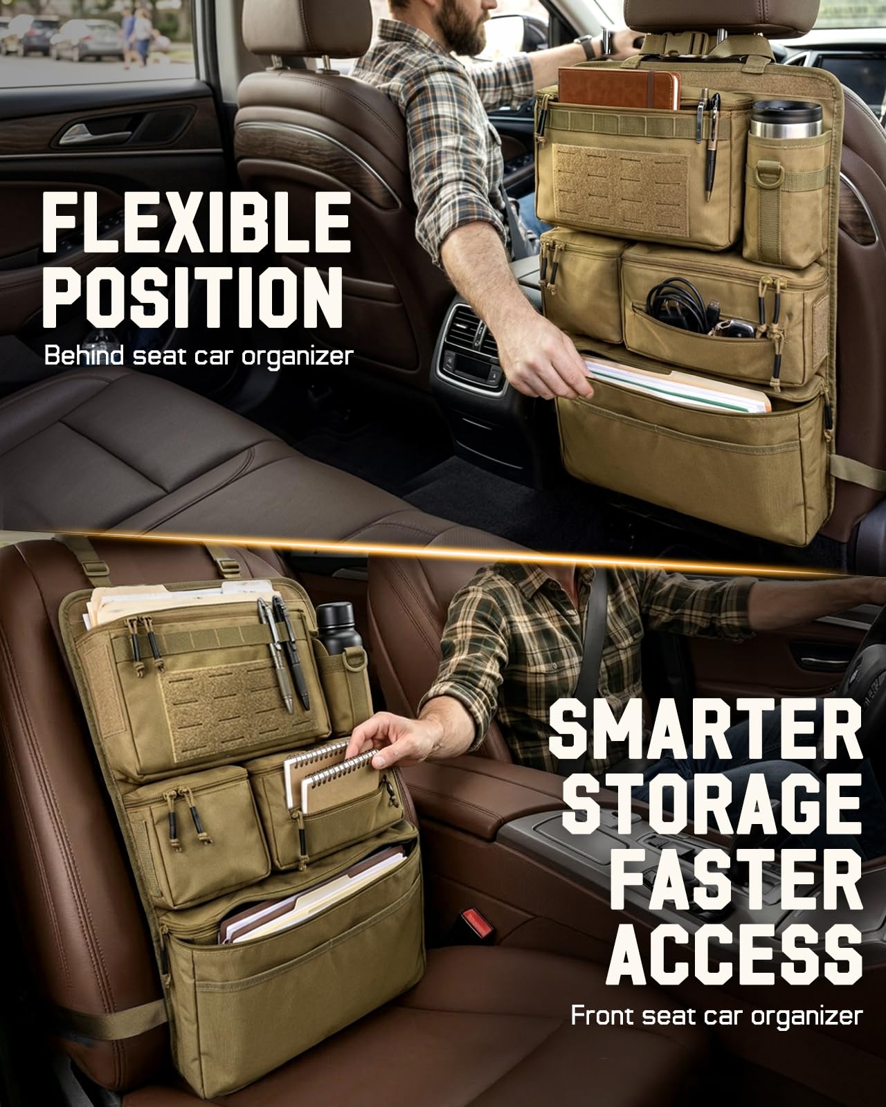 Pitozer adjustable straps and buckles for quick tool-free install