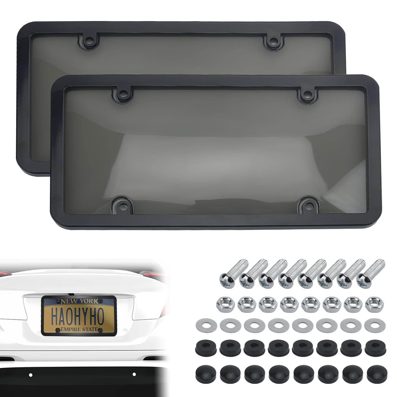 PLALEI front-mounted frame showing clean look and protection