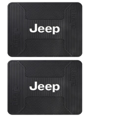 Plasticolor close-up of Jeep Elite molded logo and textured surface for grip
