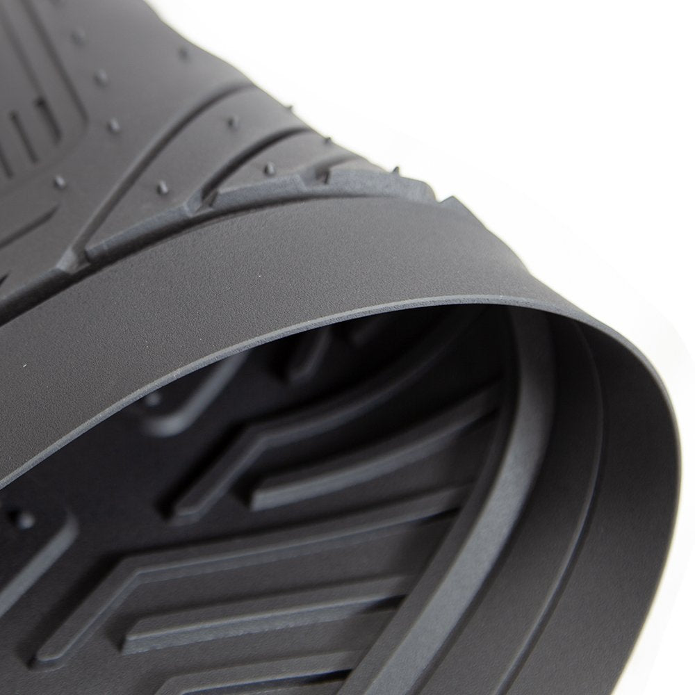 Plasticolor mat material texture close-up illustrating durable wipe-clean surface
