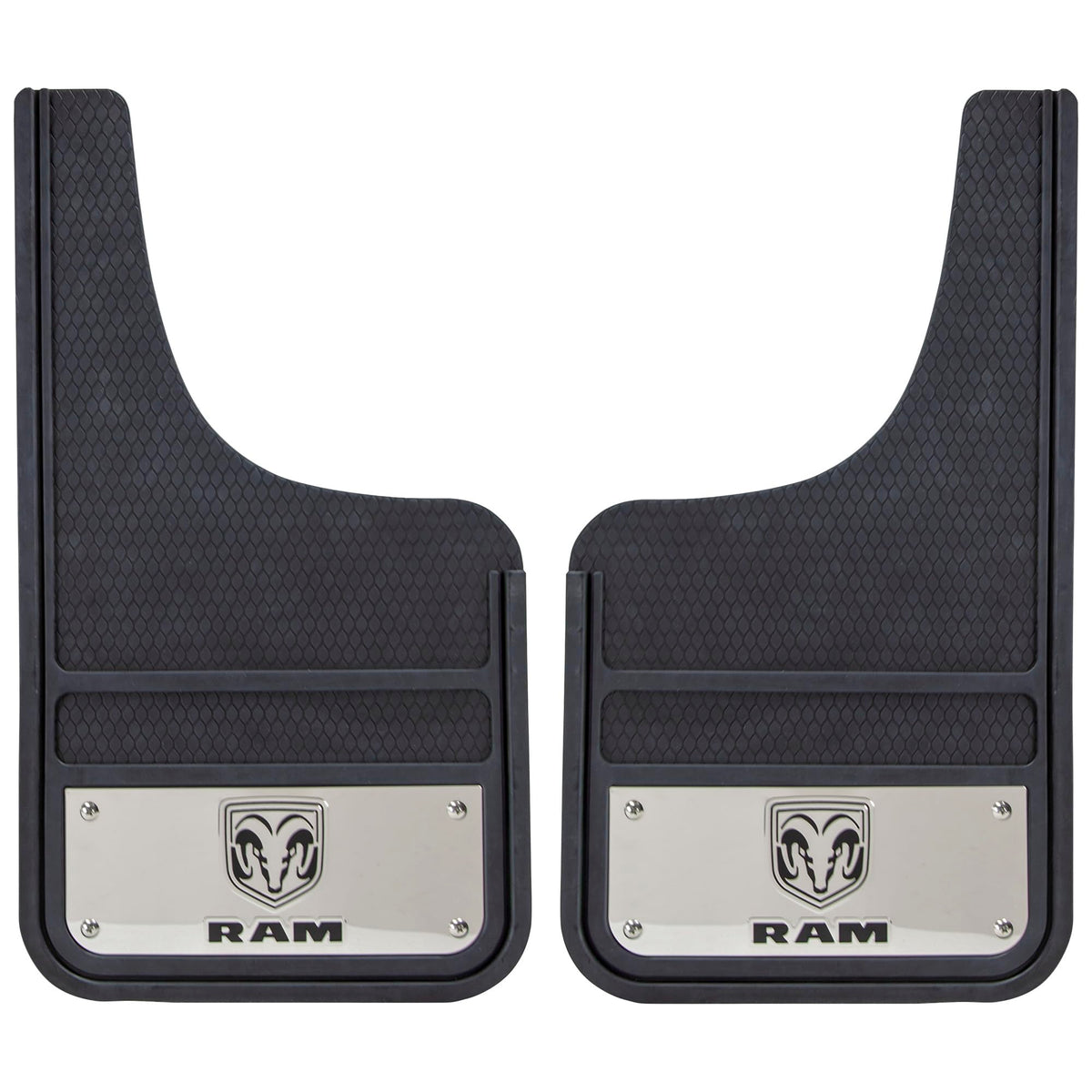 Plasticolor RAM front view showing full mud guard protecting wheel well