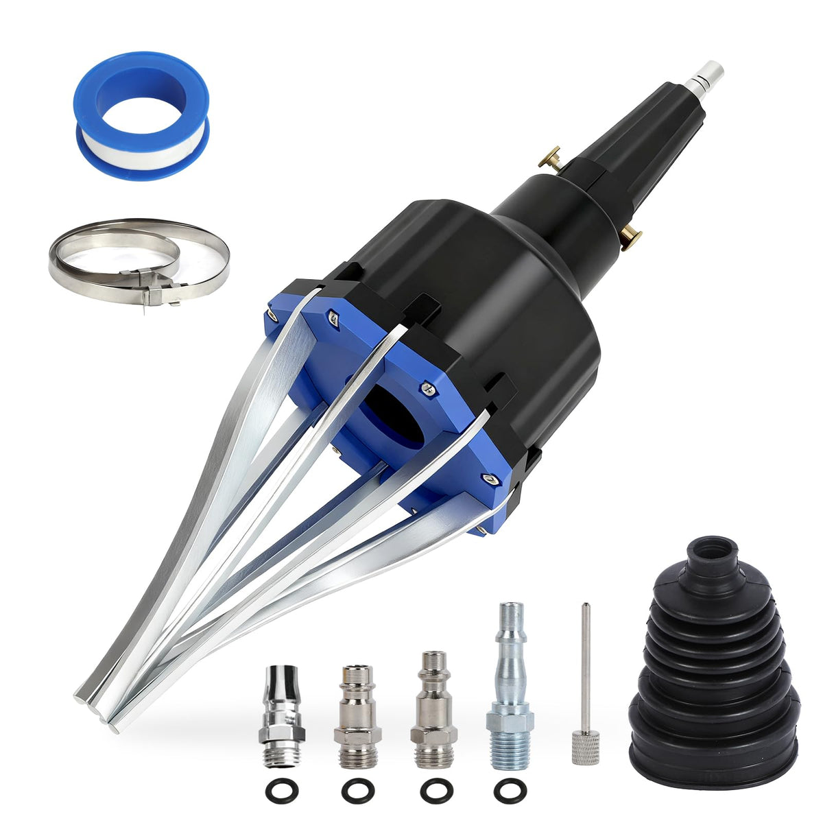 PLAYOCCAR front view of pneumatic CV boot tool showing robust housing and controls