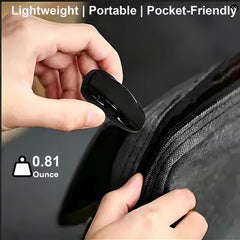 PLEXYNOVAR side profile highlighting ultra-thin lightweight design for pocket comfort
