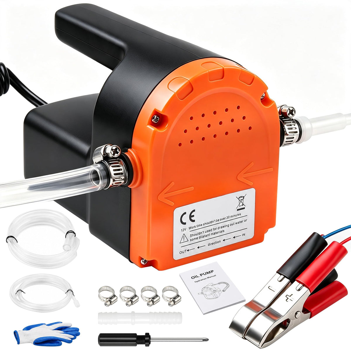 PLUMIA front view of pump kit showing accessories and quick setup benefit