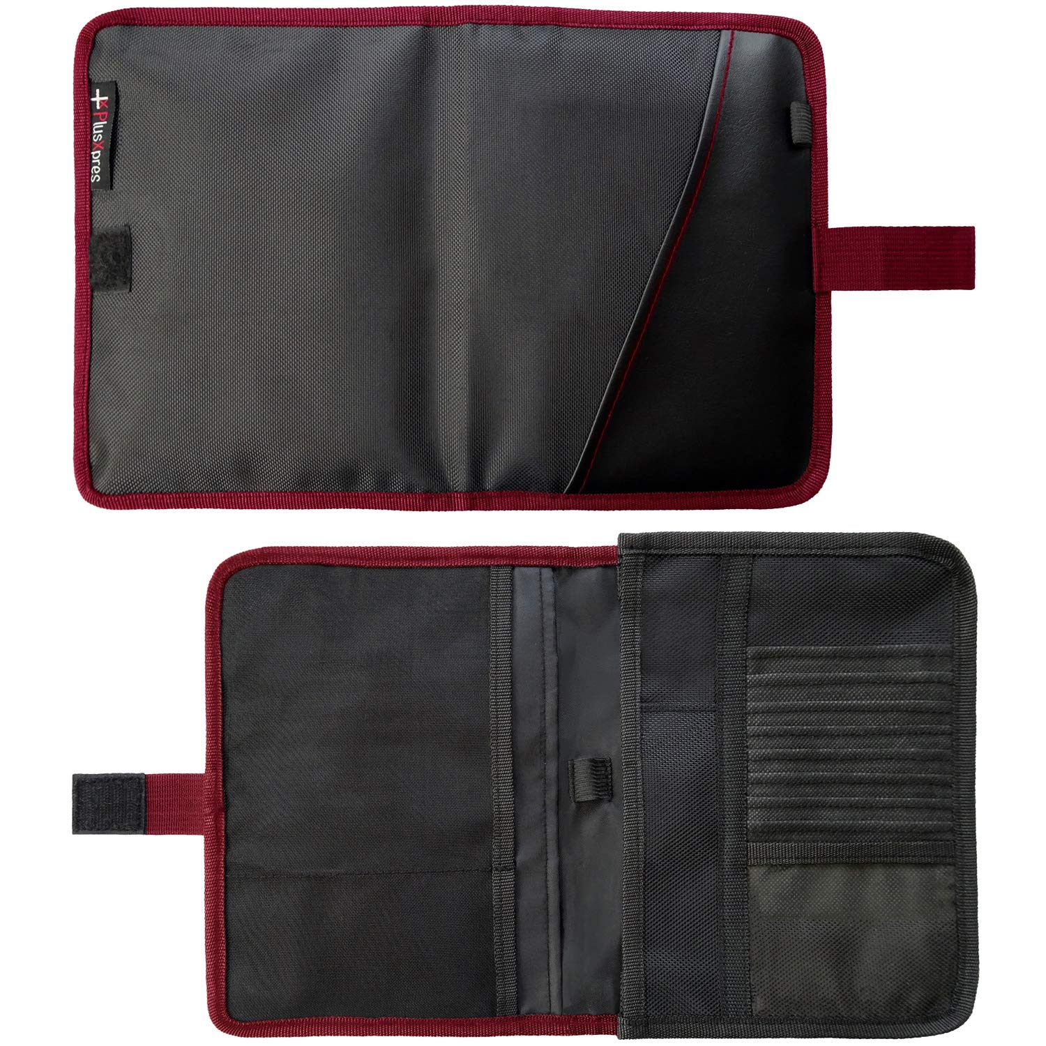 PlusXpres close-up of stitching and polyester material for durable protection