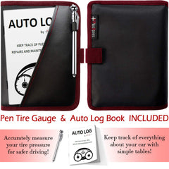 PlusXpres open interior layout displaying pockets and organized documents for convenience