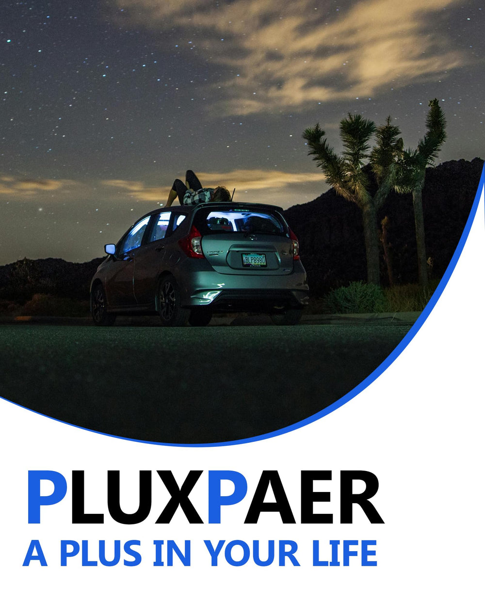 PLUXPAER connectors installed on LED light bar demonstrating outdoor lighting use