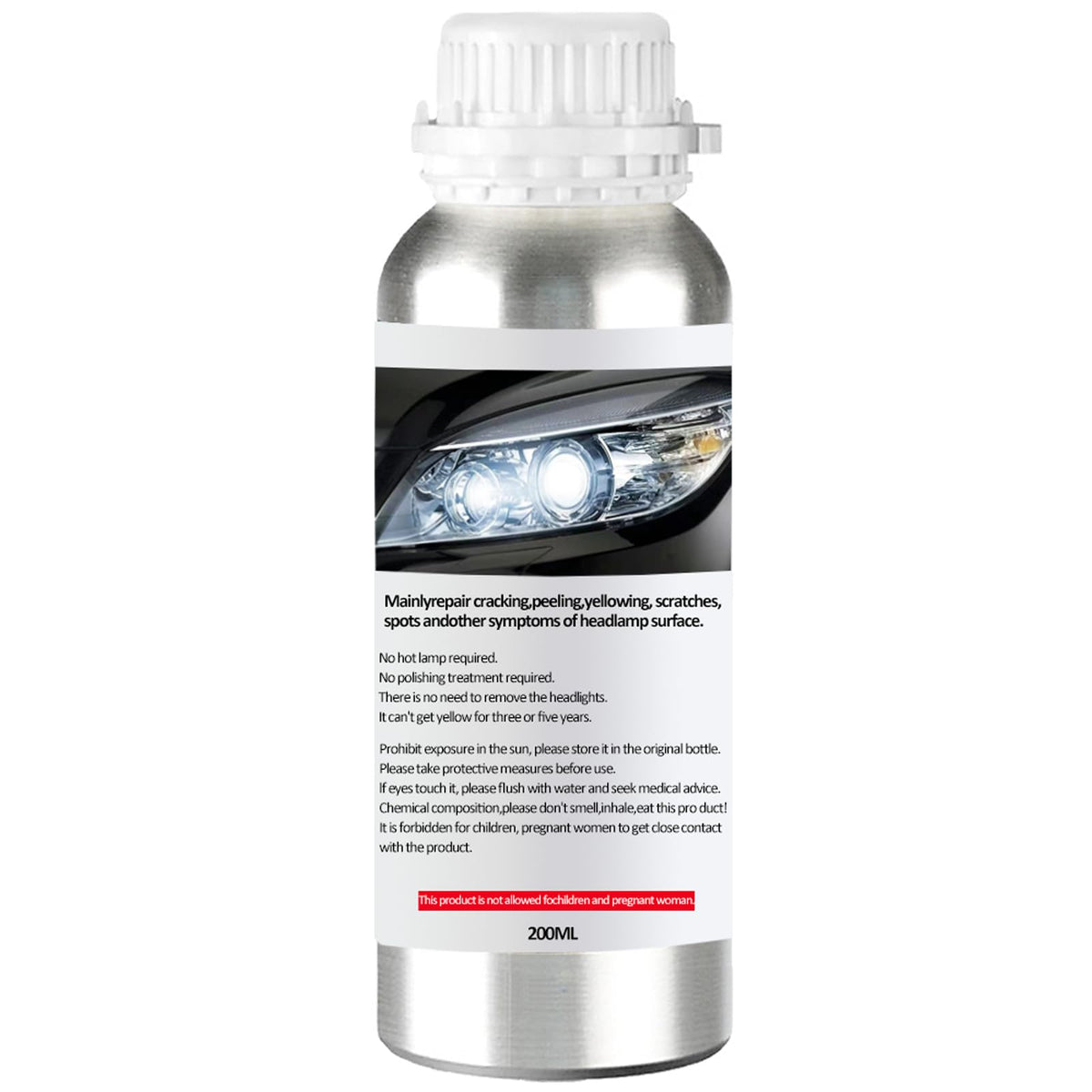 Pmbqifay 200ml bottle front label showing product and refill benefit