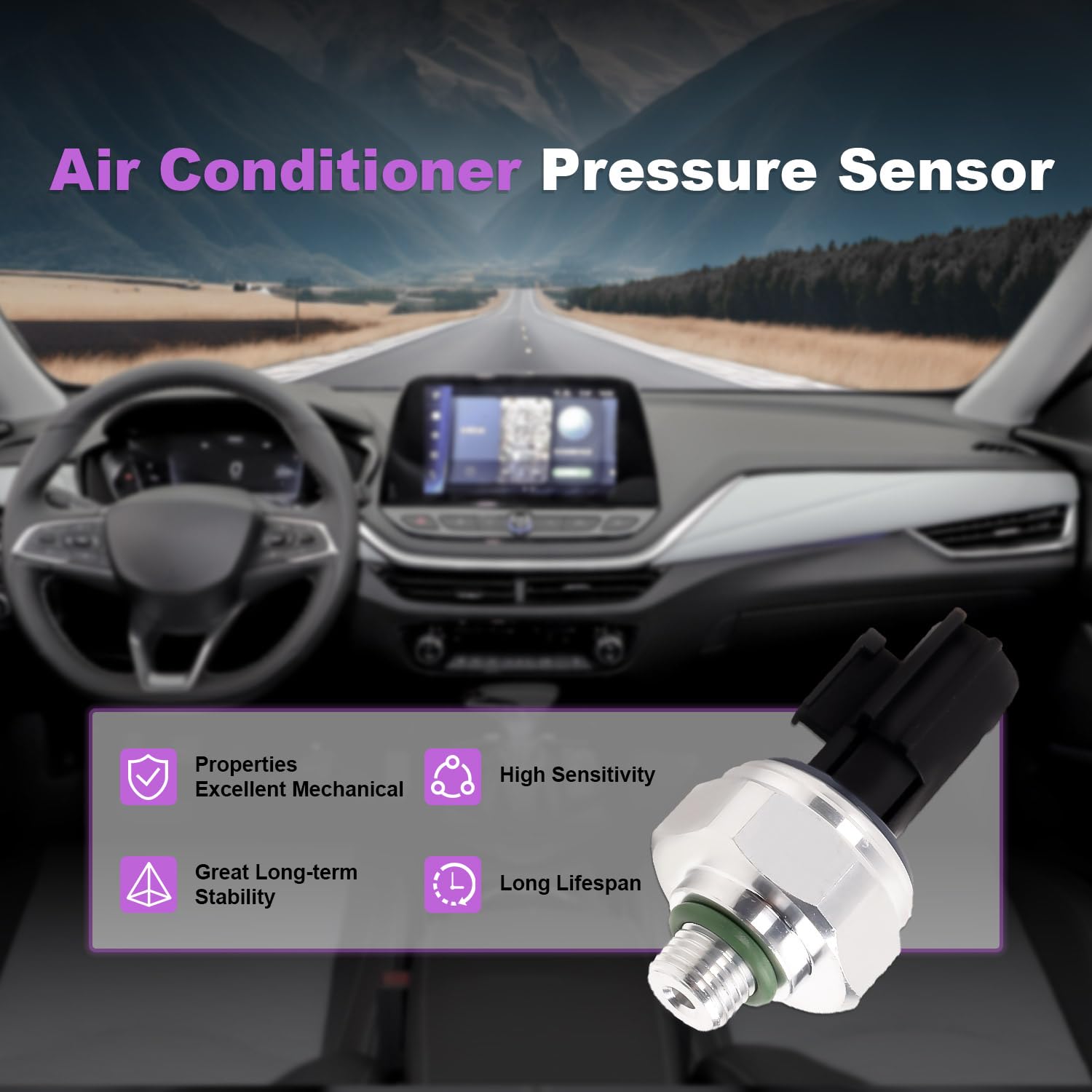 Pnkauto in a vehicle repair scene conveying quick swap and restored A/C performance