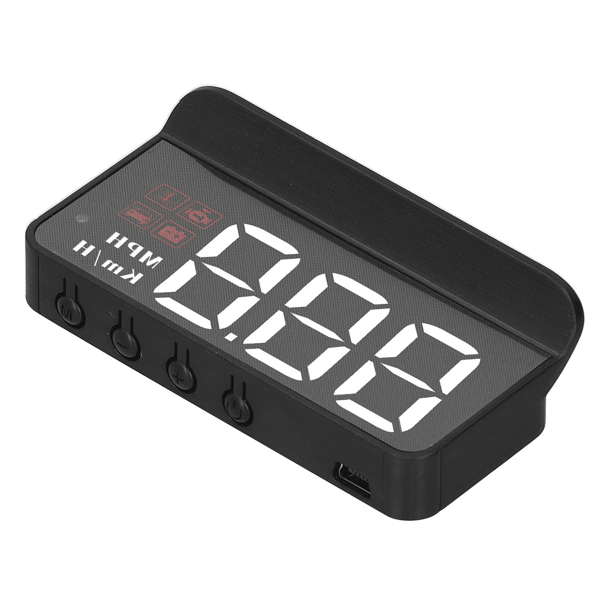 POCREATION front display showing speed, clear readout and quick awareness