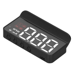 POCREATION front display showing speed, clear readout and quick awareness