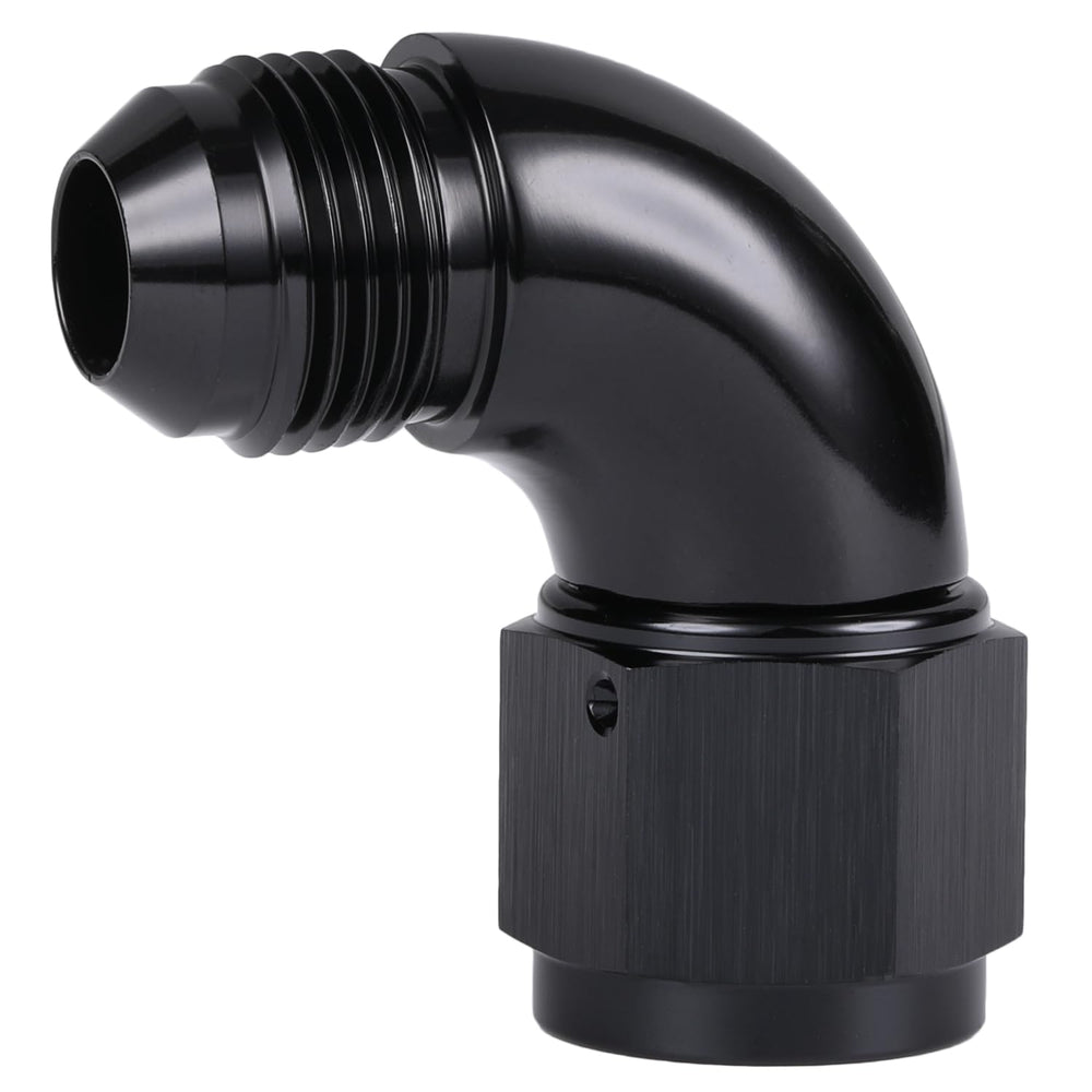 Podavelle detail of anodized black finish highlighting corrosion resistance and scratch protection