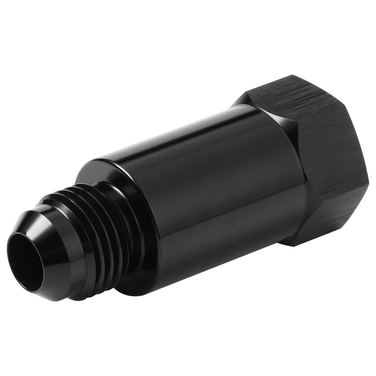Podavelle inline rollover valve front view showing connectors and benefit of secure venting