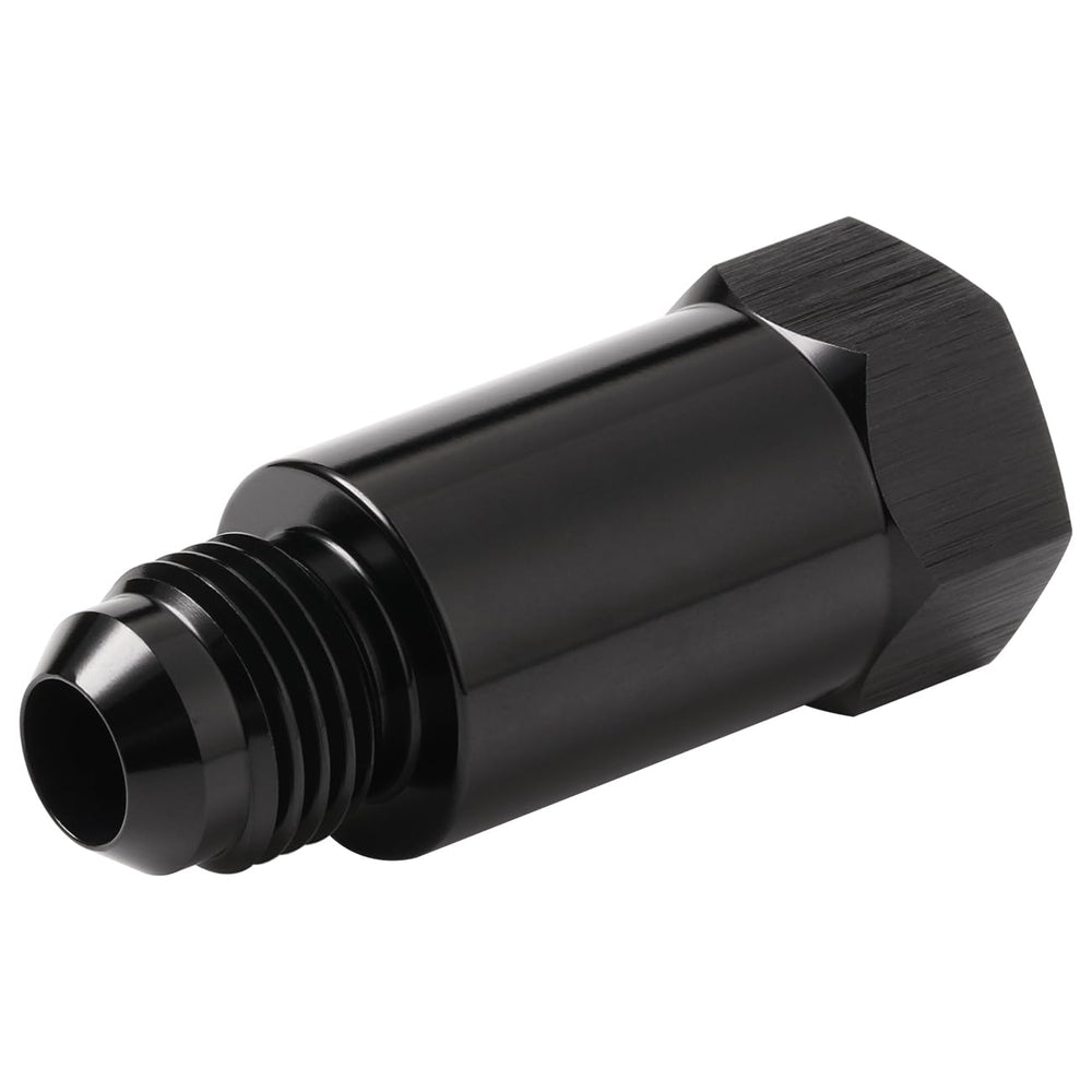 Podavelle inline rollover valve front view showing connectors and benefit of secure venting