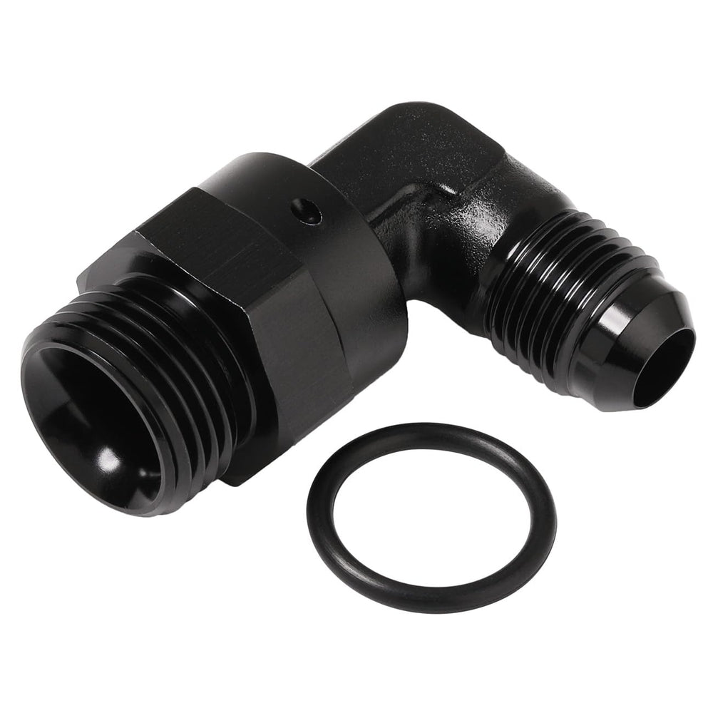 Podavelle adapter next to ruler showing compact dimensions and lightweight 6061-T6 construction