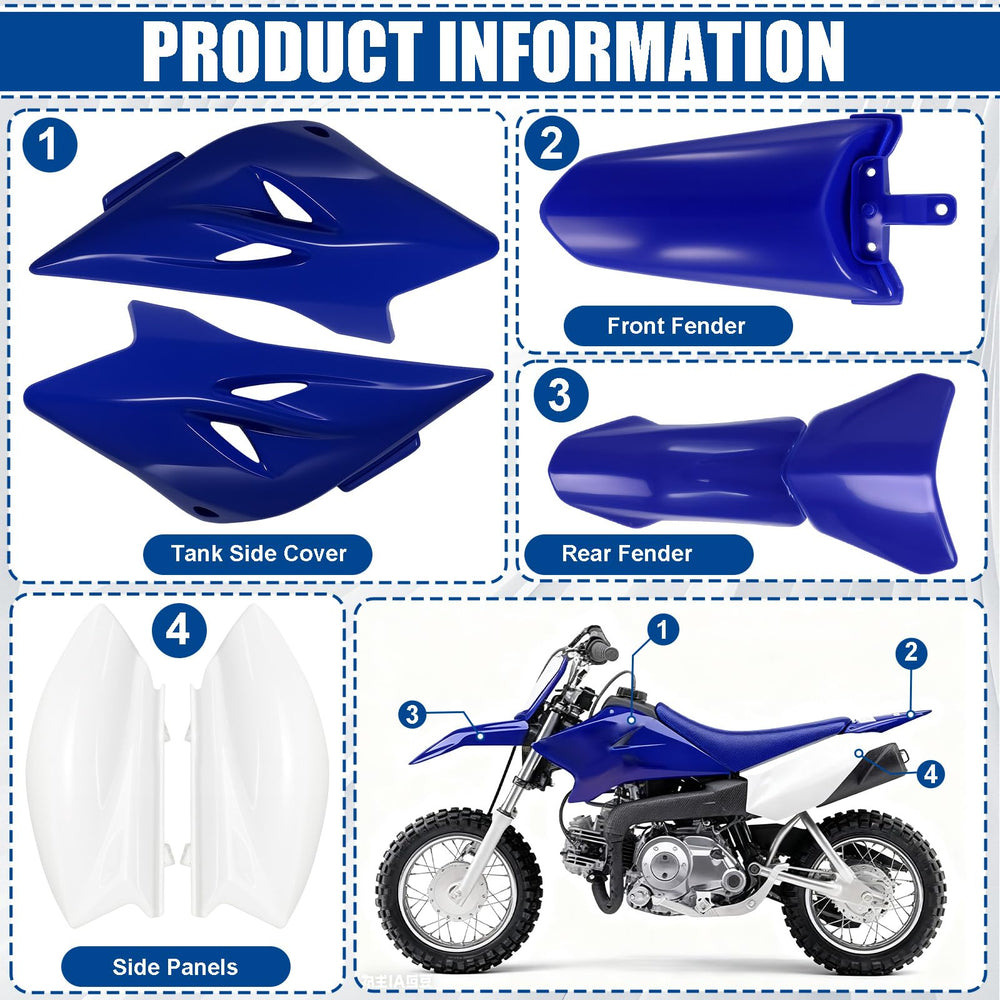Podoy rear fender top view highlighting durability and coverage