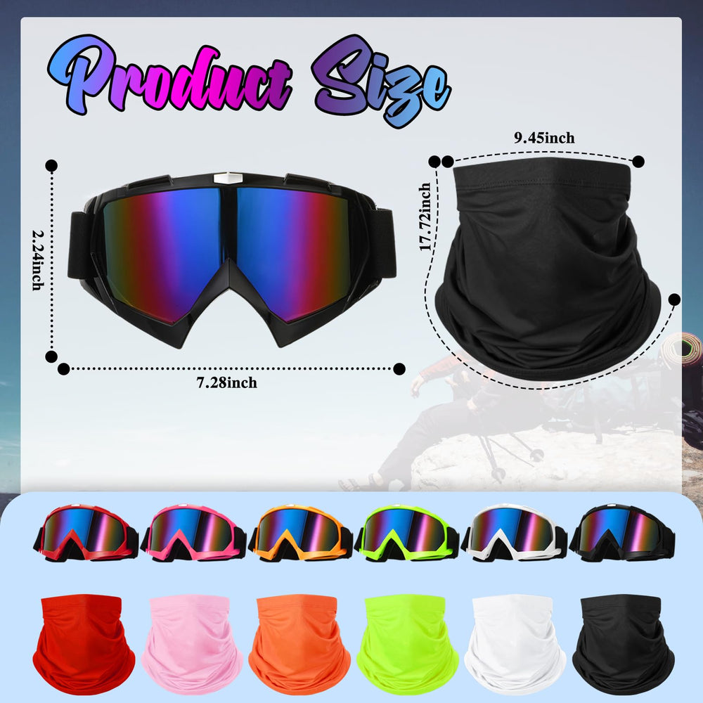 Poen goggle lens close-up highlighting PC material and scratch resistance