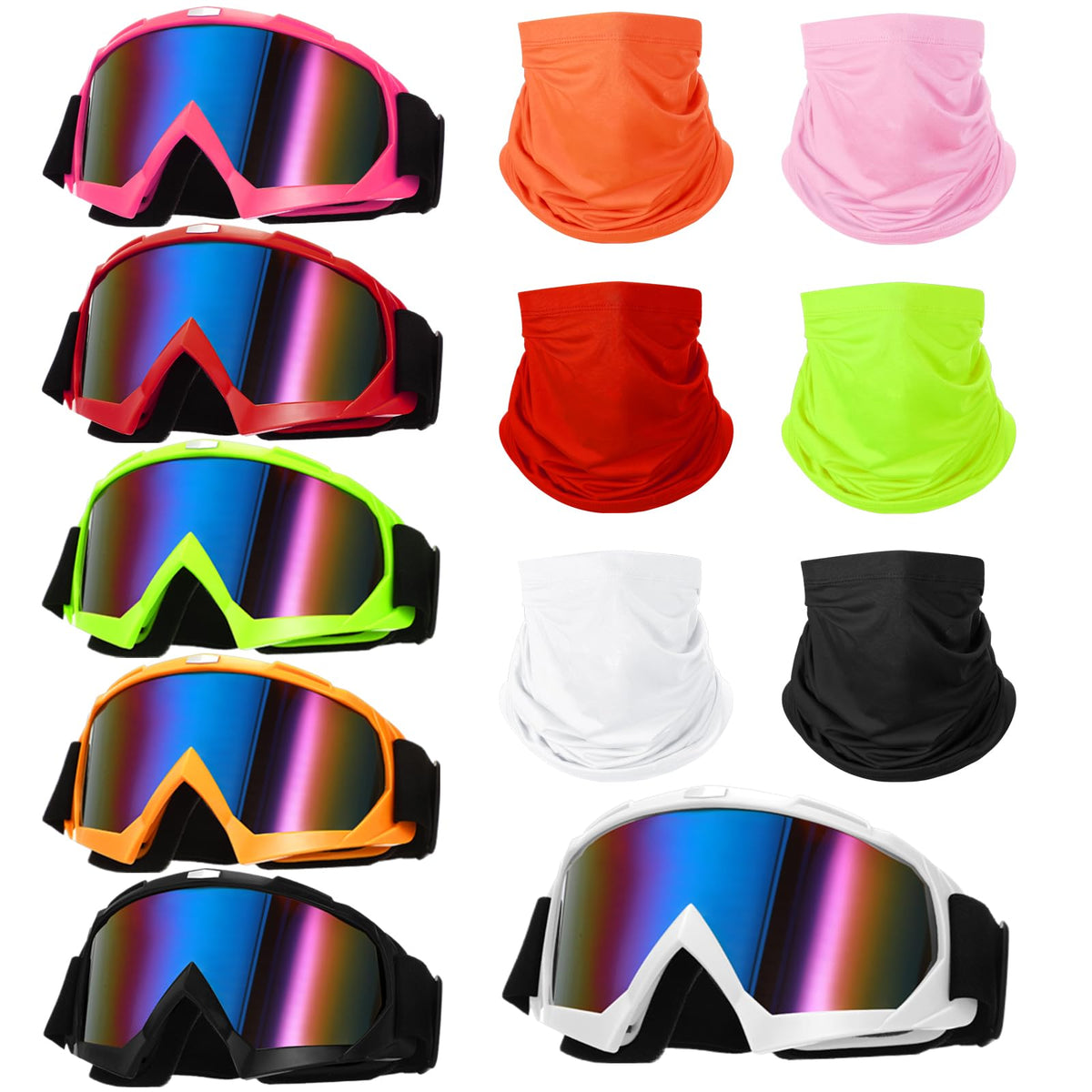 Poen goggles front view showing frame and lens for clear eye protection