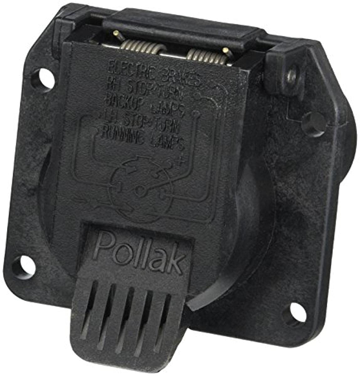 Pollak 11-893P front view showing connector and reliable plug-fit