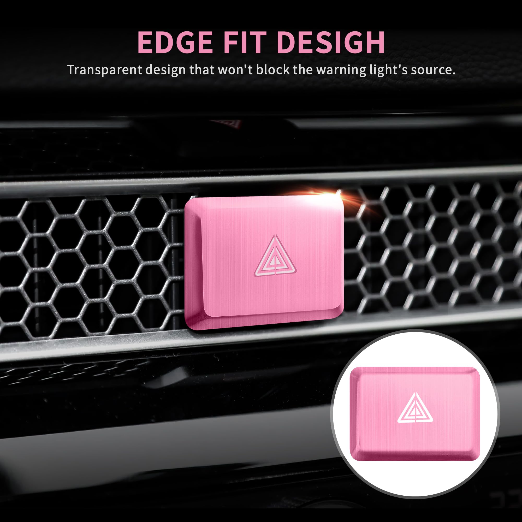 Polodunn hazard and start button closeup protecting originals and styling