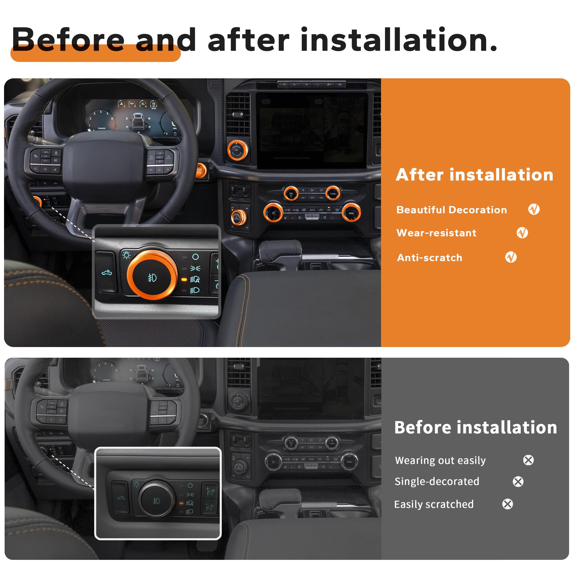 Polodunn label and included adhesive tape showing full contents and secure installation