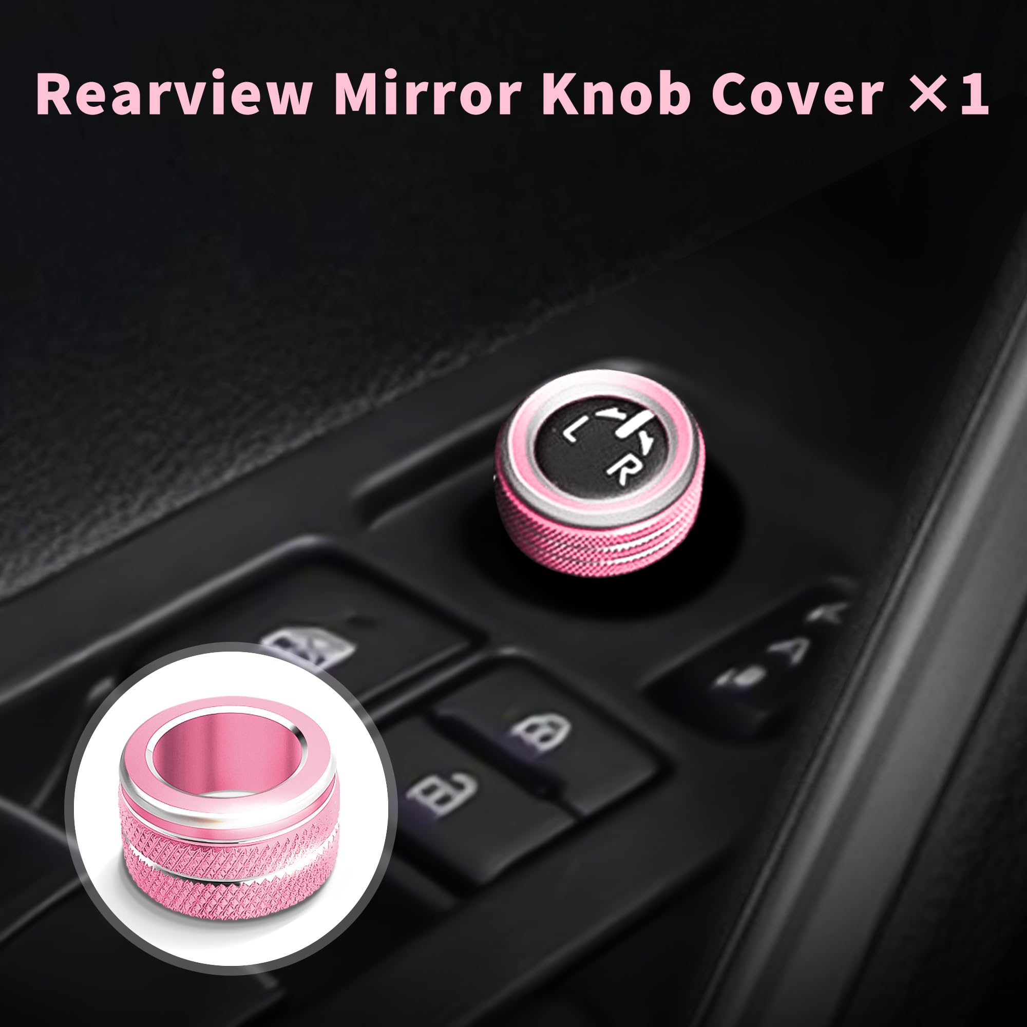 Polodunn push start knob cover detail adding color and scratch protection