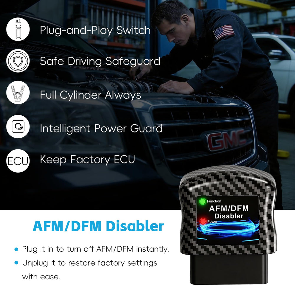 Pooperws installed under dash in a GM vehicle for immediate AFM control