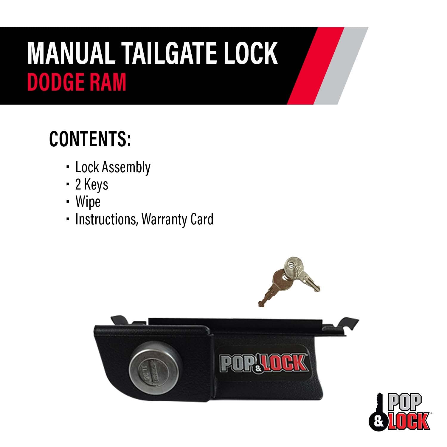 Pop & Lock mounted with tonneau cover demonstrating concealed cargo protection