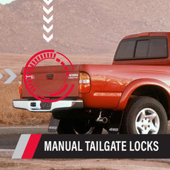 Pop & Lock close-up lock cylinder showing key entry and corrosion resistance