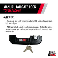 Pop & Lock keys displayed with lock showing immediate replacement convenience