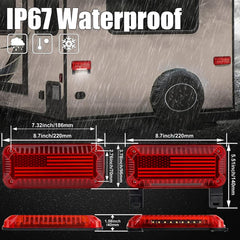 POVTOR side profile and mounting holes offering rugged weatherproof benefit