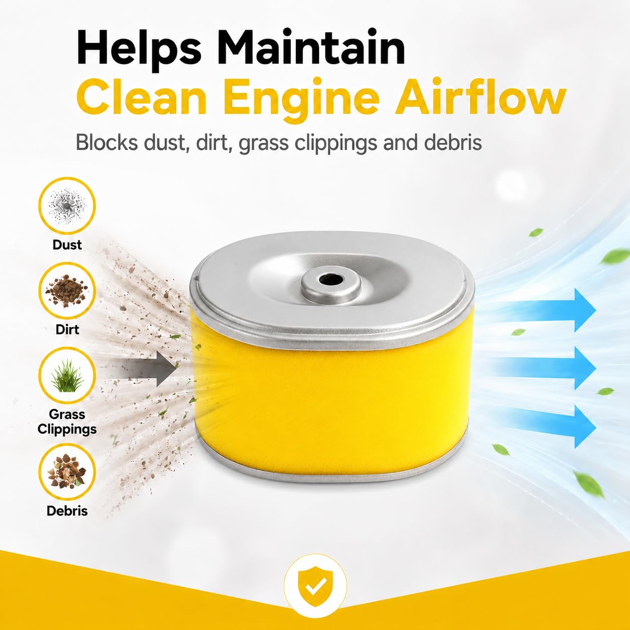 Poweka installed on GX200-style engine demonstrating easy replacement and fit
