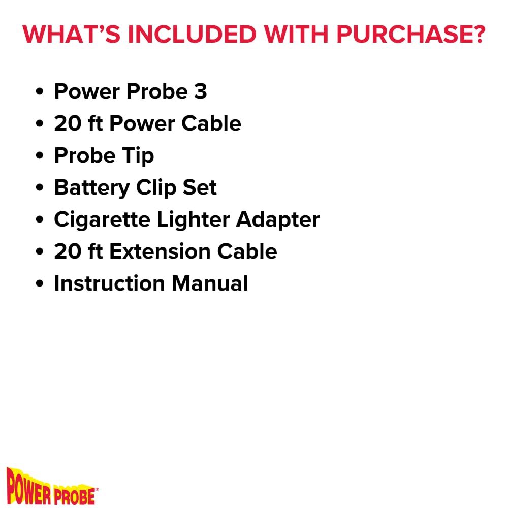 Power Probe being used on truck wiring demonstrating on-vehicle testing convenience