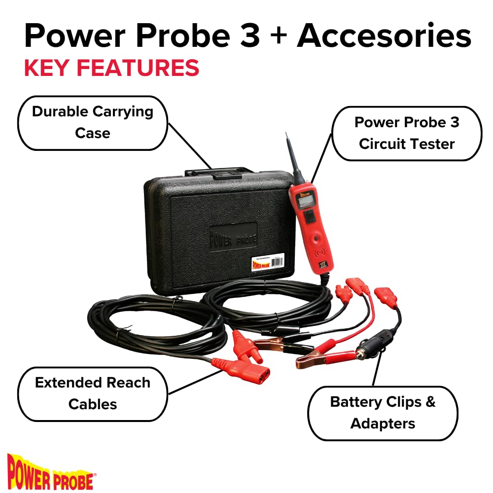 Power Probe close-up of probe tip showing precise contact for safe component activation